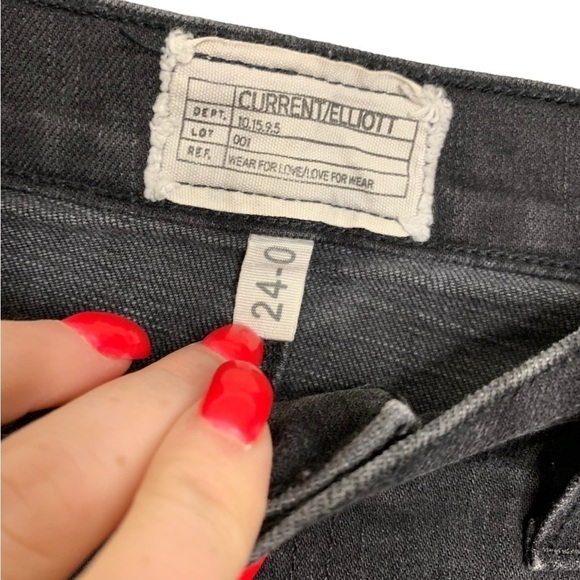 Current/Elliott The Gam Short in 2 Weeks Worn Black Size 24-0 - Picture 6 of 7